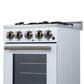 Forno Lamazze 20" Freestanding Gas Range in White, , large