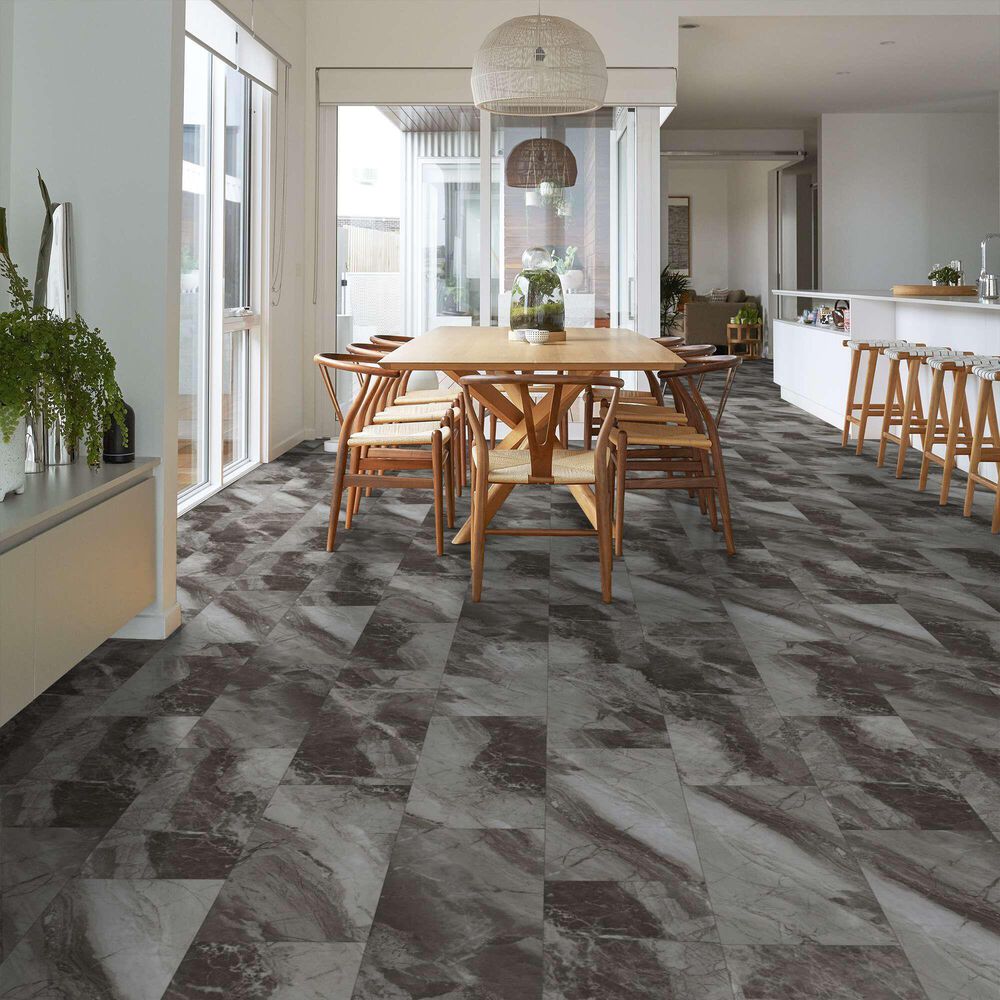 Shaw Vinyl Tile Paragon Tile Plus Bardiglio 12&quot; x 24&quot; Luxury Vinyl Tile, , large