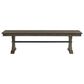 Hawthorne Furniture Sullivan Backless Dining Bench in Burnished Clay, , large