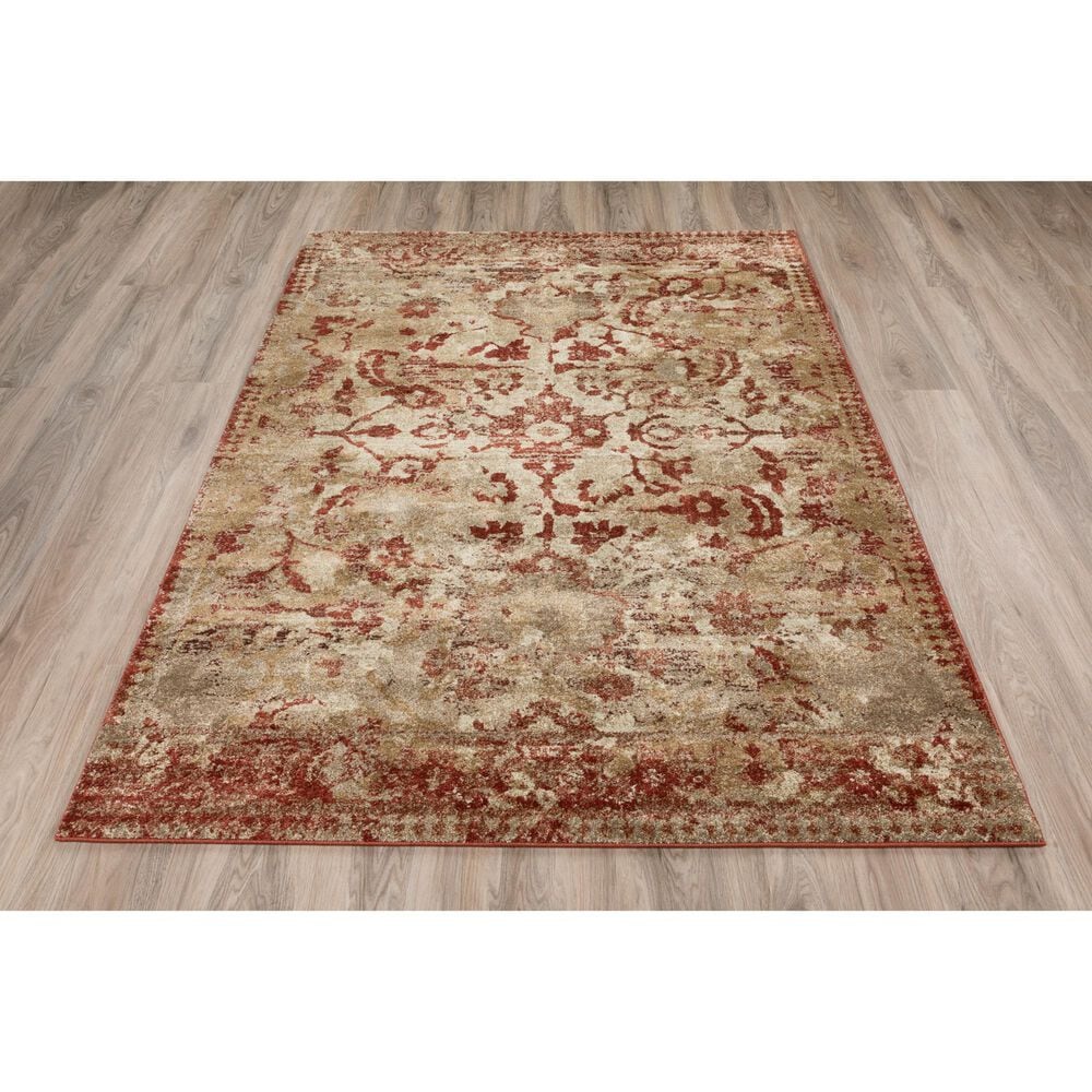 Dalyn Rug Company Antigua AN4 Paprika 9'5" x 13'2" Area Rug, , large