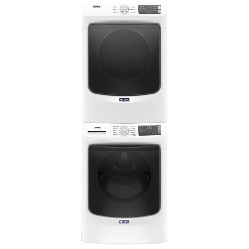 Maytag 7.3 Cu. Ft. Gas Dryer in White, , large