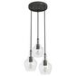 Hunter Maple Park 14" 3-Light Cluster in Noble Bronze, , large