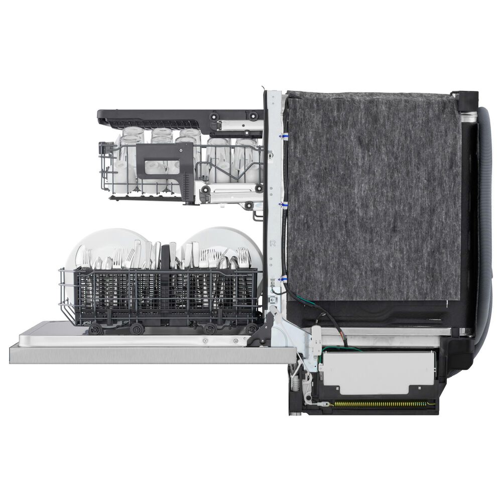 LG 24" Built-In Pocket Handle Dishwasher with SteamAssist in PrintProof Stainless Steel, , large