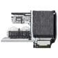 LG 24" Built-In Pocket Handle Dishwasher with SteamAssist in PrintProof Stainless Steel, , large