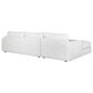 Blue River Reid 2-Piece Left Facing Sectional Sofa in Snow Fleck, , large