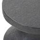 Four Hands Odeon End Table in Distressed Graphite, , large