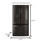 GE Appliances 25.5 Cu. Ft. French Door Refrigerator in Black Slate, , large