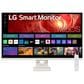 LG 32" UHD 60Hz 5ms HDR10 Smart Monitor in White, , large