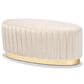 Baxton Studio Kirana Ottoman in Beige and Gold, , large