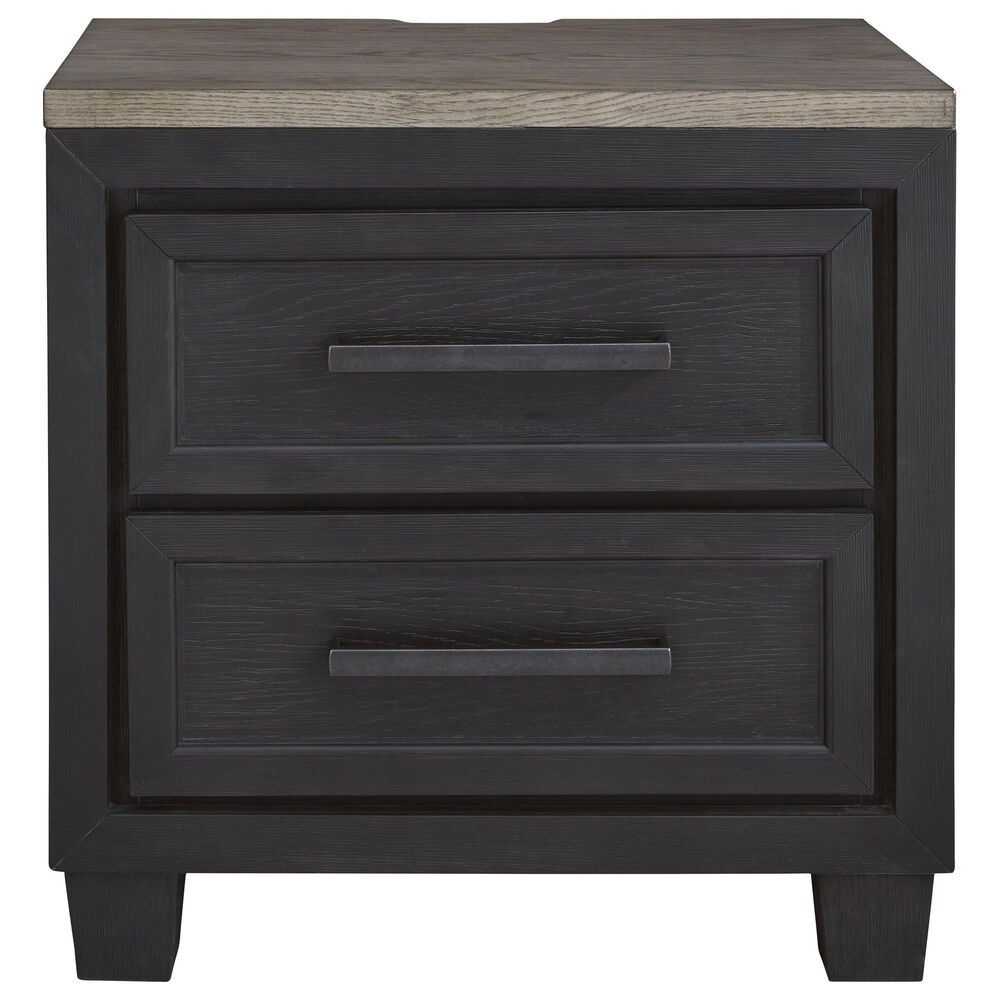 Millenium Foyland 5-Piece Queen Bedroom Set in Black and Brown, , large