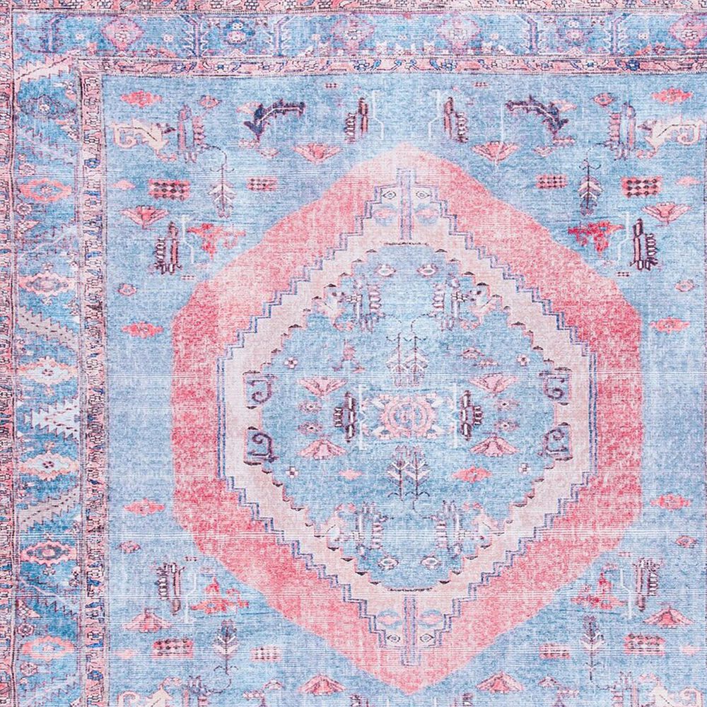 Safavieh Serapi 2&#39; x 8&#39; Light Blue and Beige Runner, , large