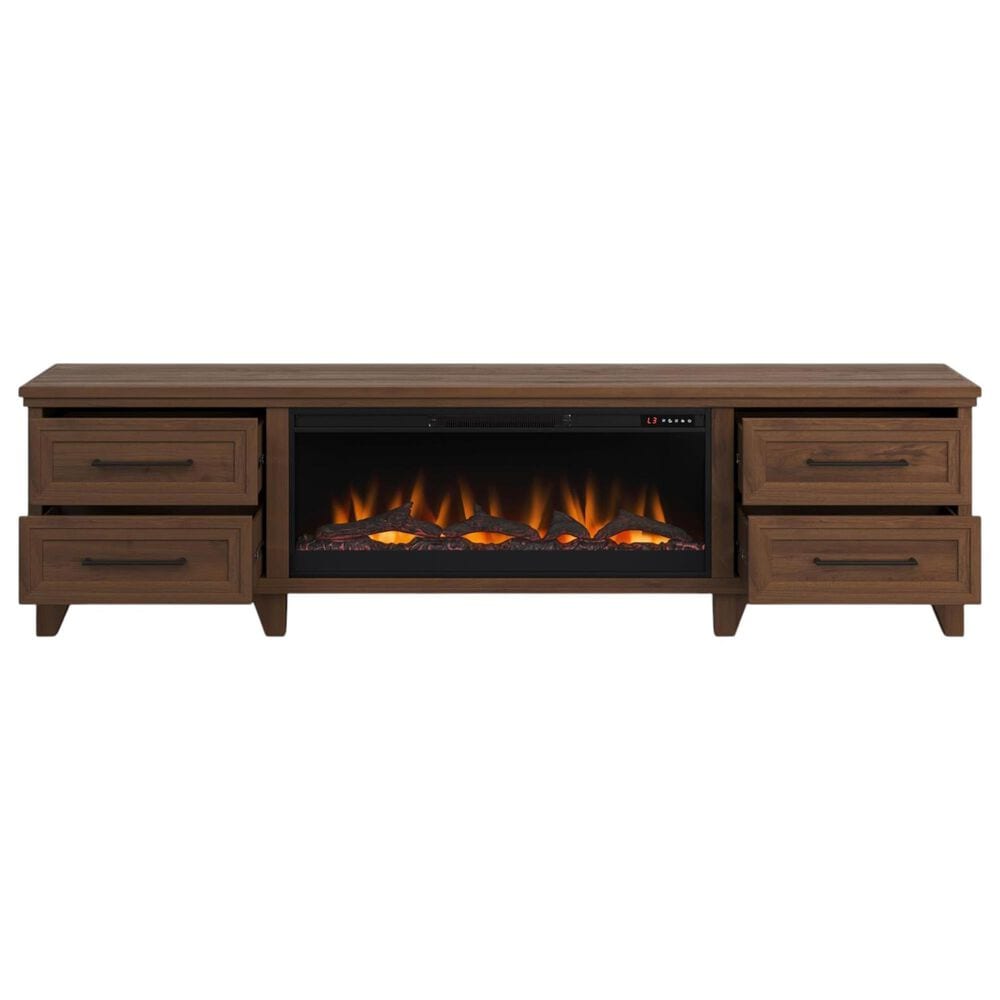 Legends Home Sonoma 95" Fireplace Console in Whiskey, , large