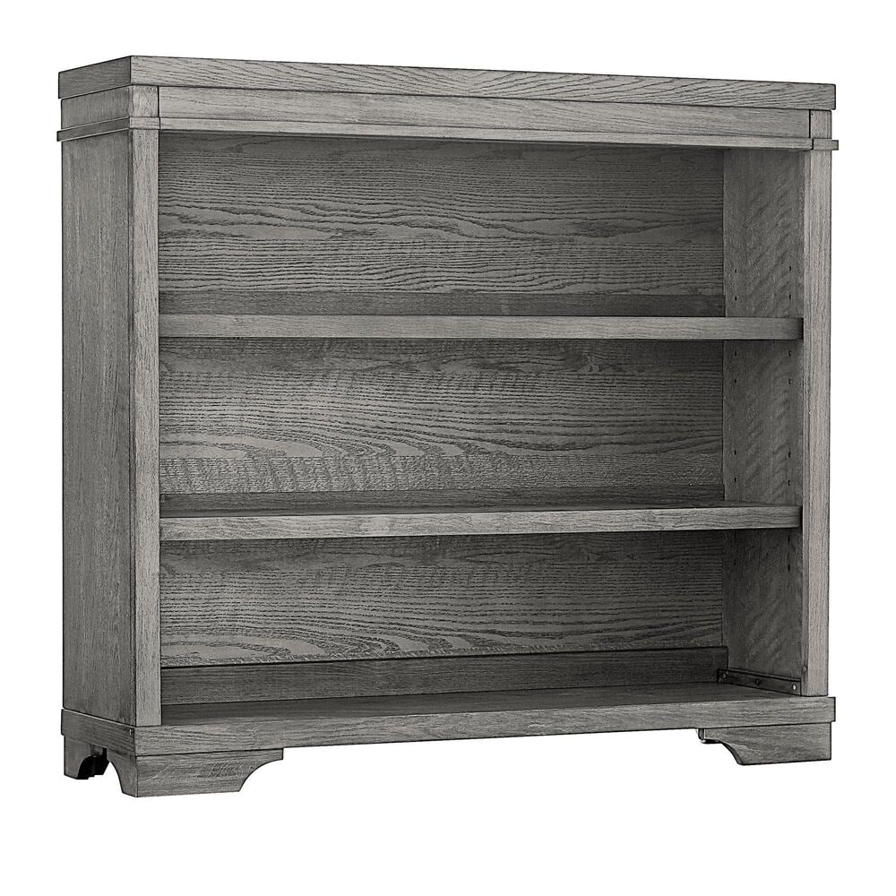 Eastern Shore Foundry Hutch/Bookcase in Brushed Pewter, , large