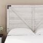 Ashley Shawburn 2-Piece Full Panel Bed Set in White and Dark Charcoal, , large