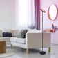 Adesso Kai Color Changing LED Torchiere in Black, , large
