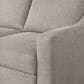 Lifestyle Solutions Haddington Stationary Convertible Sleeper Sofa with Chaise in Flax, , large