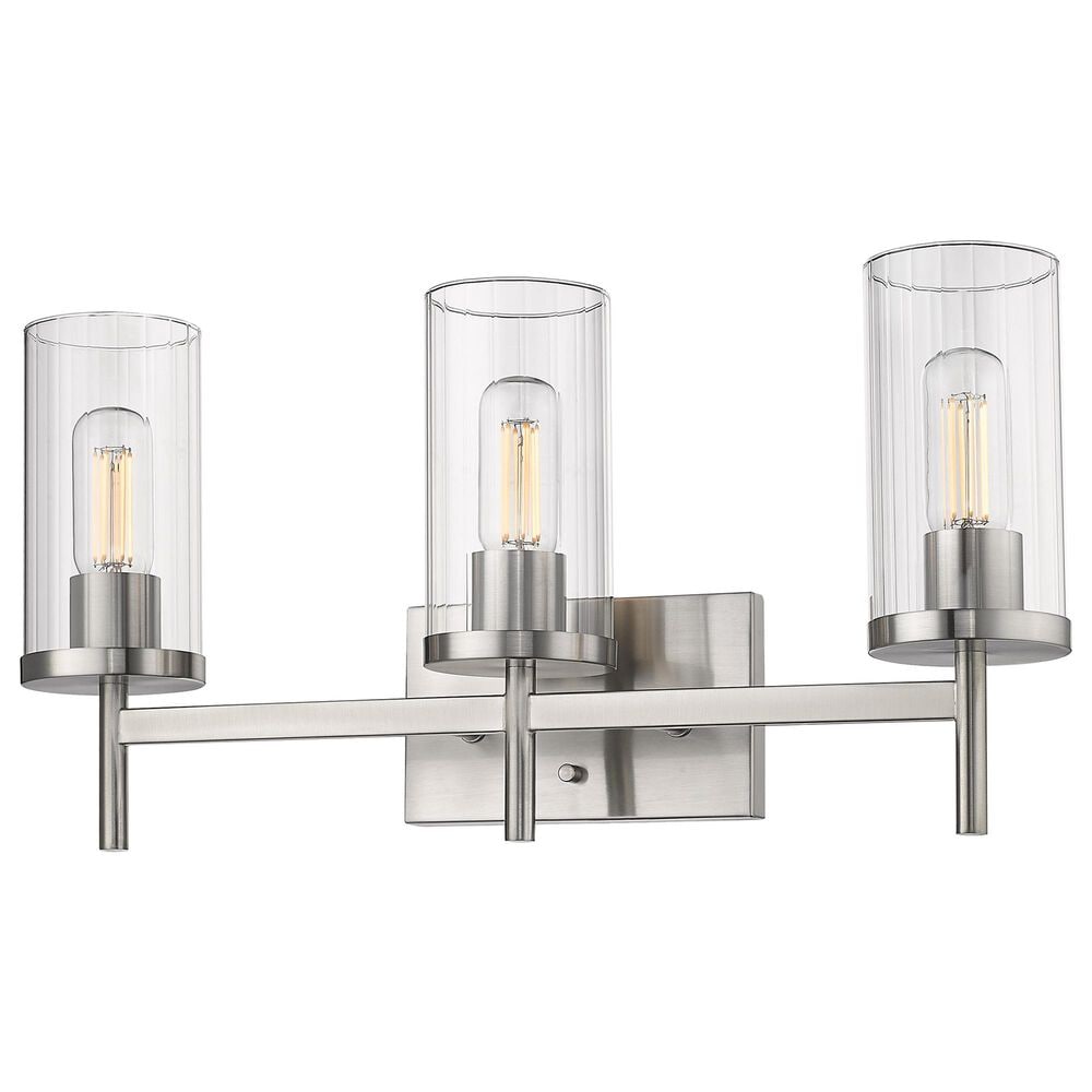 Golden Lighting Winslett 3-Light Bath Vanity in Pewter, , large