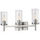 Golden Lighting Winslett 3-Light Bath Vanity in Pewter, , large