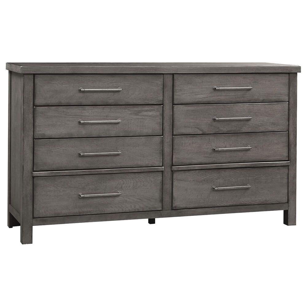 Belle Furnishings Modern Farmhouse 8 Drawer Dresser in Dusty Charcoal, , large