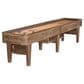 Brunswick Billiards Andover 14" Shuffleboard Table in Rustic Dark Brown, , large