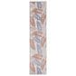 Nourison Aloha 2"3" x 8" Blue and Mocha Indoor/Outdoor Runner, , large