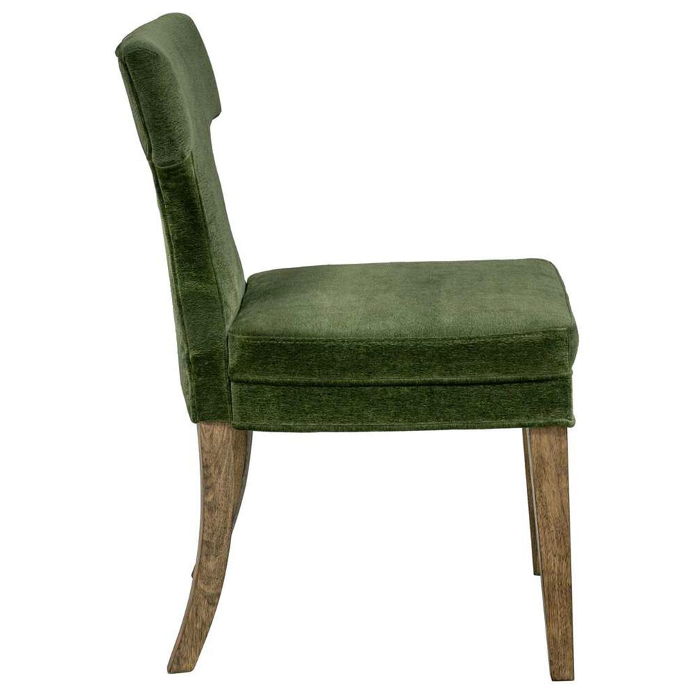 Bassett Mirror Company Walsh and Oliver 7-Piece Rectangular Dining Set in Rustic Brown, , large