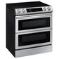 Samsung 6.3 Cu. Ft. Slide-In Dual Door Induction Range with Wi-Fi and Air Fry in Stainless Steel, , large
