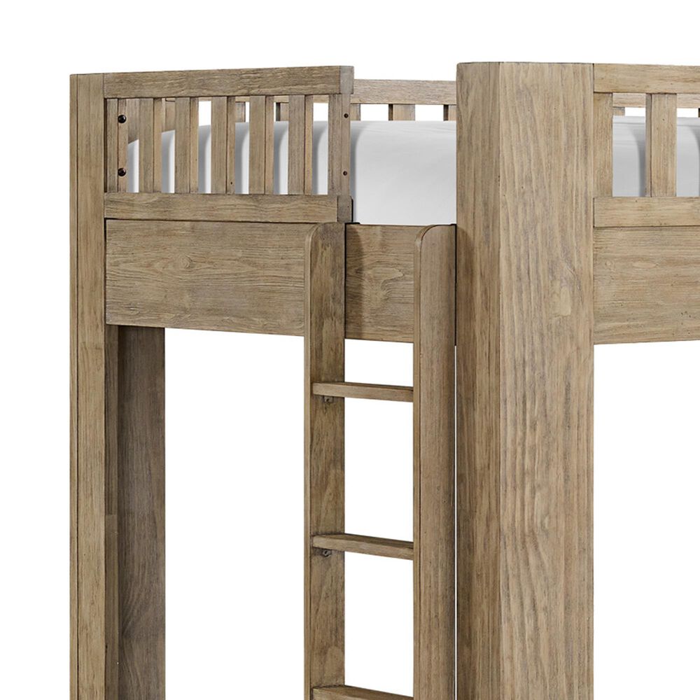 Eastern Shore Full Loft Bed in Sandstone, , large