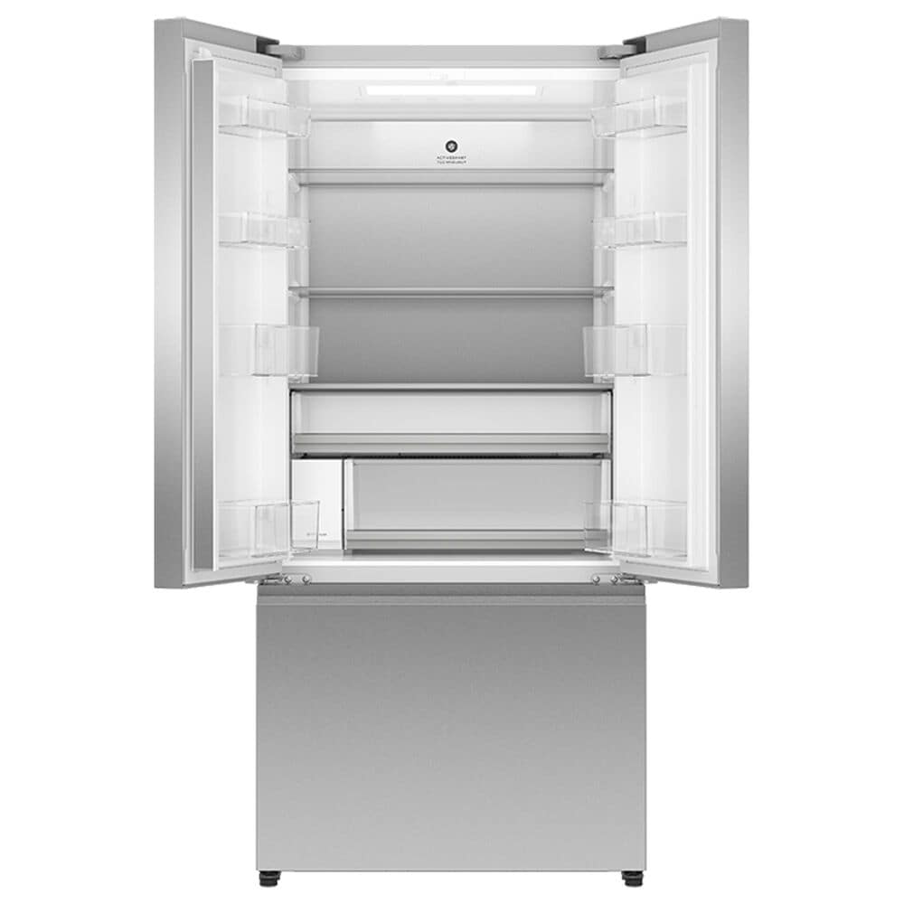Fisher &amp; Paykel Series 7 18 Cu. Ft. French Door Refrigerator Freezer with Ice Maker and External Water in Stainless Steel, , large