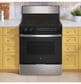 GE Appliances 30" Freestanding Self-Cleaning Radiant Front-Mount Range in Stainless Steel, , large
