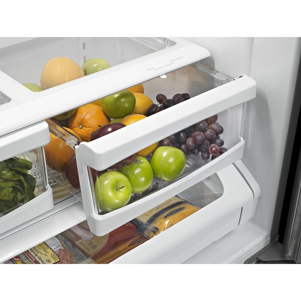 Maytag 22 Cu. Ft. French Door Refrigerator in Fingerprint Resistant Stainless Steel, , large
