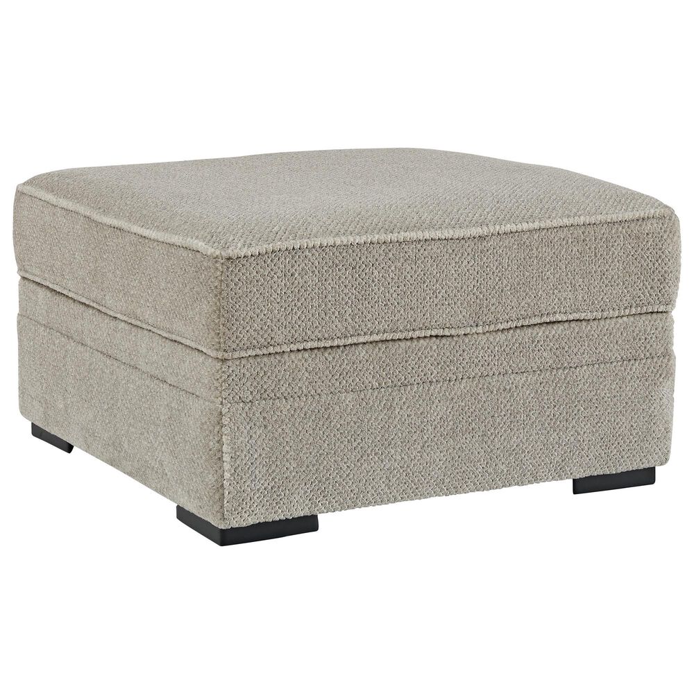 Ashley Calnita Oversized Swivel Accent Chair with Ottoman in Sisal, , large