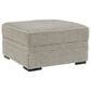 Ashley Calnita Oversized Swivel Accent Chair with Ottoman in Sisal, , large