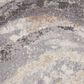 Jaipur Ferris Gatlin White Pepper and Cloud Dancer 3" x 10" Runner, , large