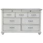 Ashley Kanwyn 9 Drawer Dresser in Distressed Whitewash, , large