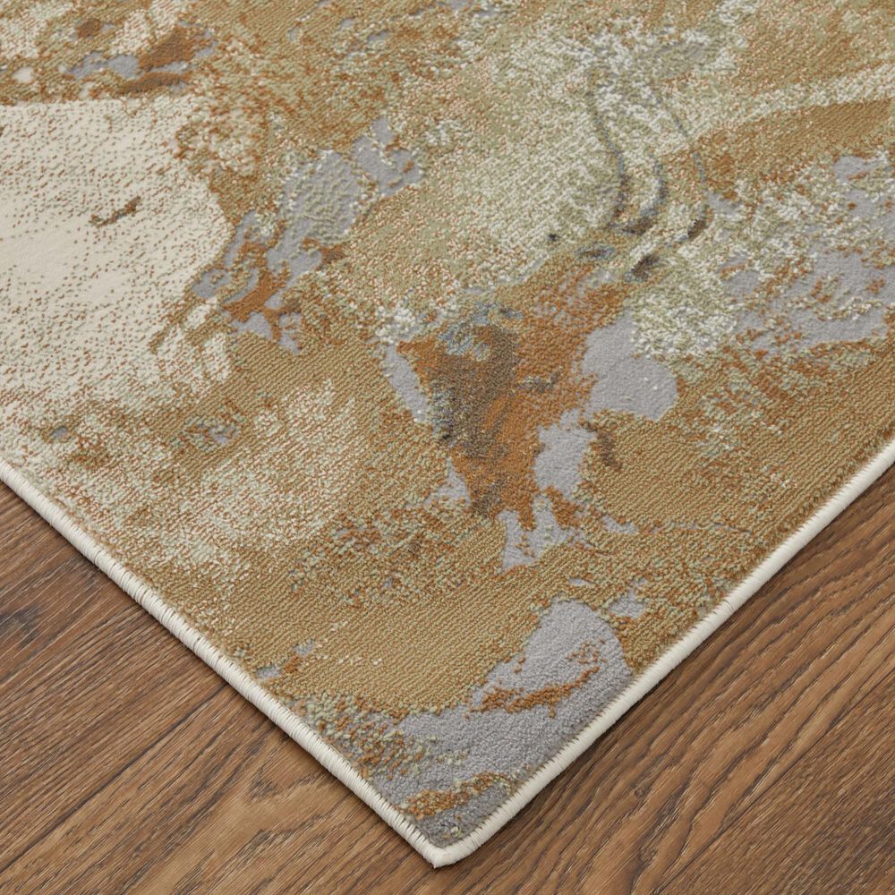 Feizy Clio 3&#39;10&quot; x 6&#39; Brown and Beige Area Rug, , large