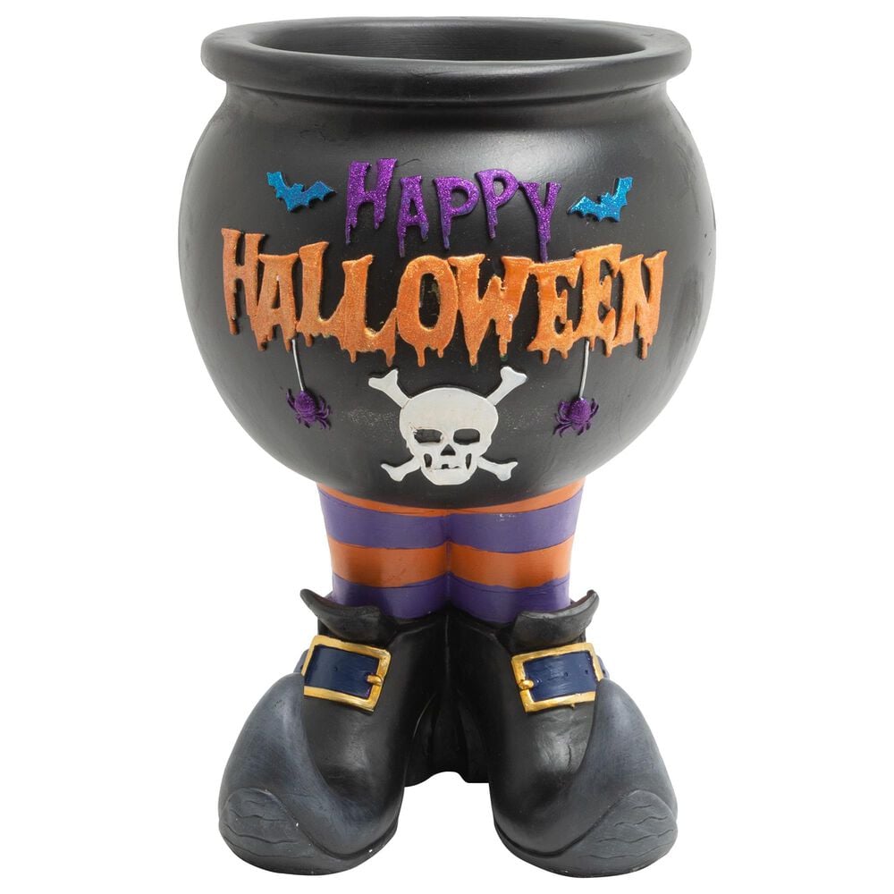 The Gerson Company Magnesium Halloween Cauldron in Black, , large
