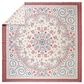 Peking Handicraft Junk Gypsy 2-Piece Twin/Twin XL Quilt Set in Blue and Red, , large