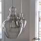 Hunter Maple Park 1-Light Pendant in Brushed Nickel, , large