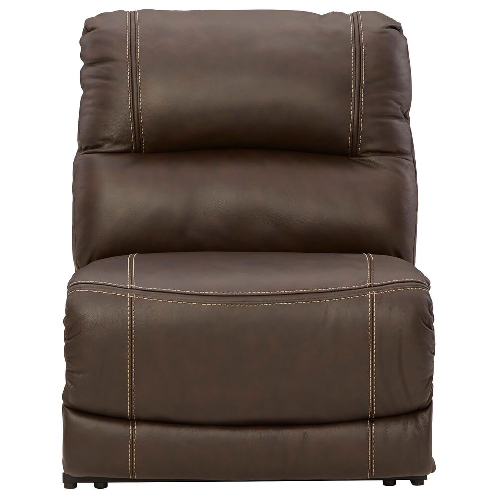 Ashley Dunleith 6-Piece Power Reclining Curved Sectional in Chocolate, , large
