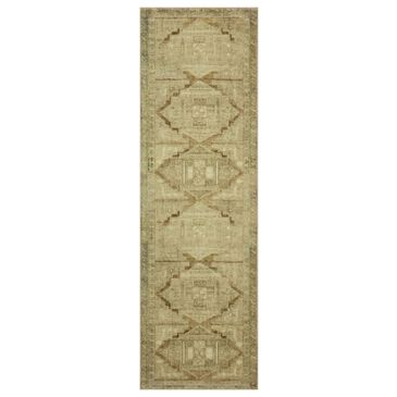 Magnolia Home Sinclair 2"3" x 7"6" Khaki and Tobacco Runner, , large