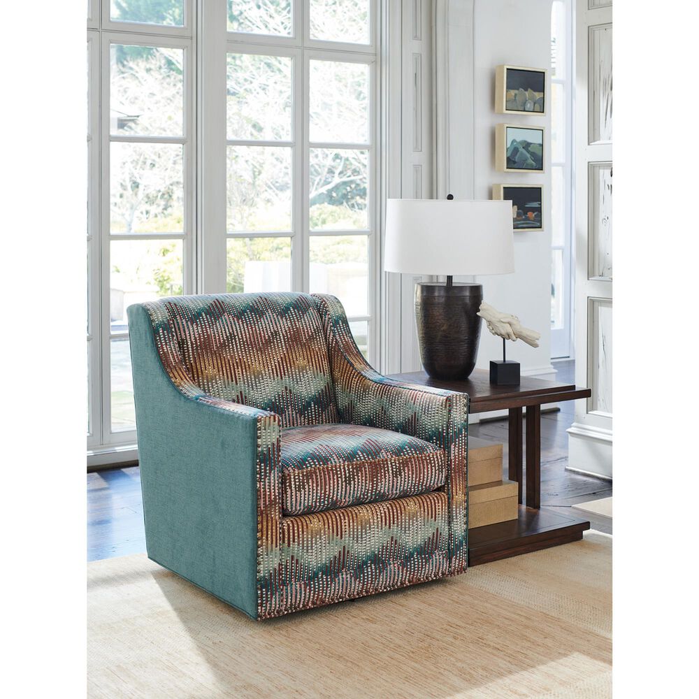 Lexington Furniture Silverado Alvarado End Table in Walnut Brown, , large