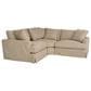 Blue River Ciara 3-Piece Stationary Sectional Sofa in Sahara Brown, , large