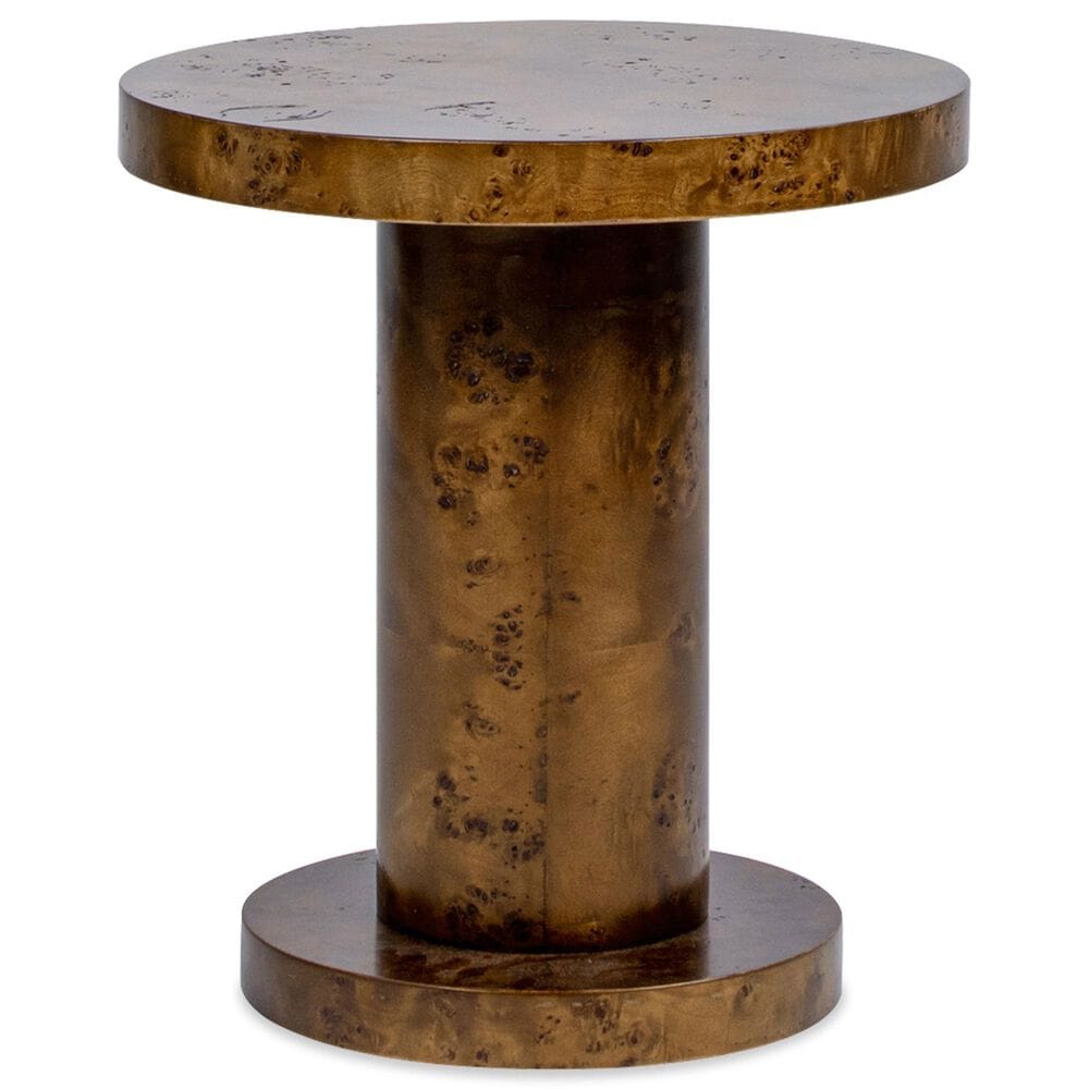 Jennifer Taylor Home Kenzie Accent Side Table in Walnut Brown, , large
