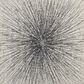 Safavieh Evoke EVK228K 3" Round Black and Ivory Area Rug, , large
