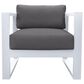 Blue River Aelani 4-Piece Patio Chat Set in White, , large