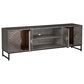 Ashley Treybrook Accent Cabinet in Distressed Gray and Black, , large