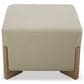 Kuka (Hk) Trade Co Lmt Motion Square Ottoman in Aline Pristine, , large