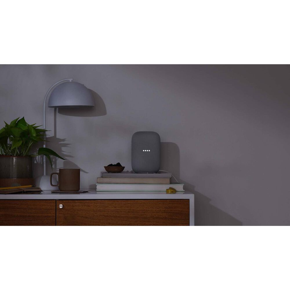 Google Nest Audio Smart Speaker in Chalk, , large