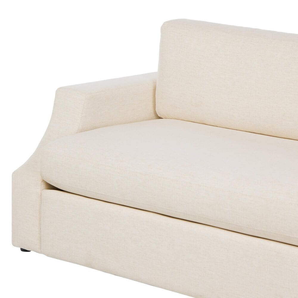 Four Hands Delfino Stationary Sofa in Crypton Nomad Snow, , large